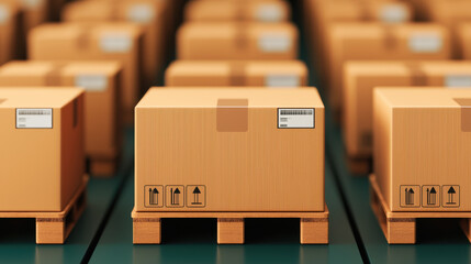 Poster - Efficient packaging and logistics a deep dive into modern shipping practices and their impact on supply chains