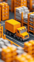 Poster - Optimizing supply chain efficiency the role of trucks in modern warehousing and distribution systems