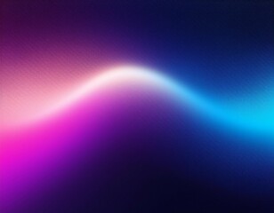 Wall Mural - glowing abstract grainy gradient background purple blue pink white black noisy texture color shape b