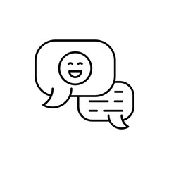 Communication vector icon