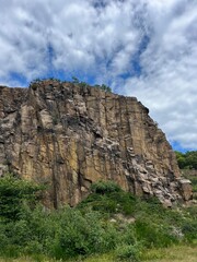 Wall Mural - ock formation in the mountains