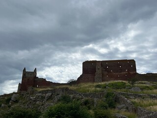 Wall Mural - ruins of the castle in the morning