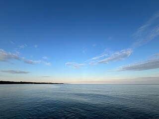 Wall Mural - sunset over the sea