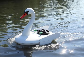 Swan Bot Swanbot Graceful and aquatic used for lake and river ma