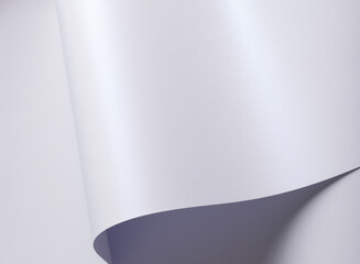 Aufkleber - Paper texture background. Premium abstract surface with elegant layers and glossy pearl finish. Stylish, fluid curved design with fine details and subtle glow. Chic, minimalist
