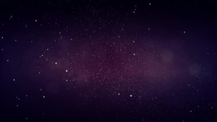 Wall Mural - abstract dark background with glowing lights and particles.