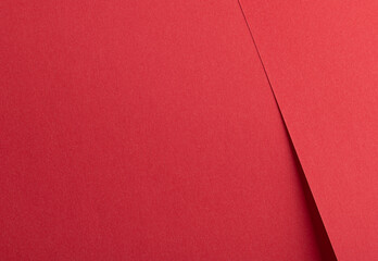Leinwandbilder - Paper texture background. Premium, abstract surface with bold, vibrant red, crimson, and scarlet shades. Luxury matte sheet with grainy texture, clean layers, and minimalist design