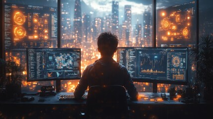 Cyberpunk Cityscape