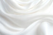 © BOTAHRY DEX - White gray satin texture that is white silver fabric silk background with beautiful soft blur pattern natural.