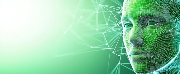 Technology web background. Virtual concept. Abstract stock. Cloud computing. Machine learning.