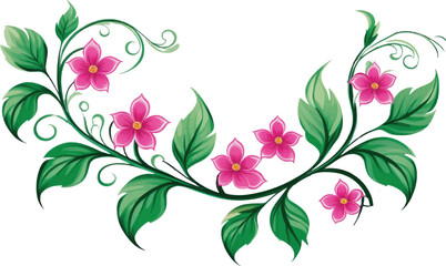 HD quality colorful  flower vector images