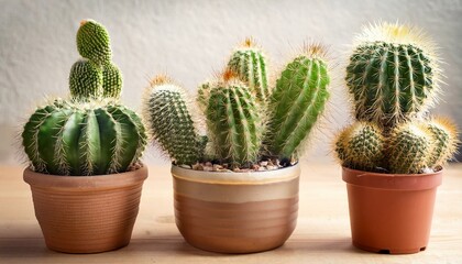 Wall Mural - potted cactus house plants