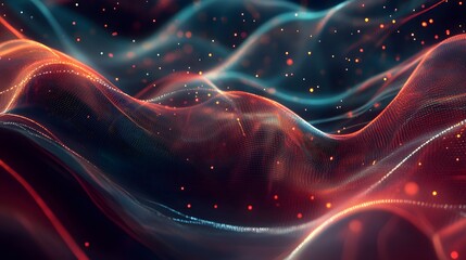 Wall Mural - Abstract science background. 