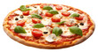 © Rawpixel.com - PNG Italian pizza mozzarella vegetable cheese.