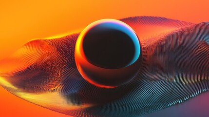 Isolated SOL file on an abstract background