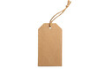 © Hanoi .s - Brown kraft paper tag isolated on transparent or white background