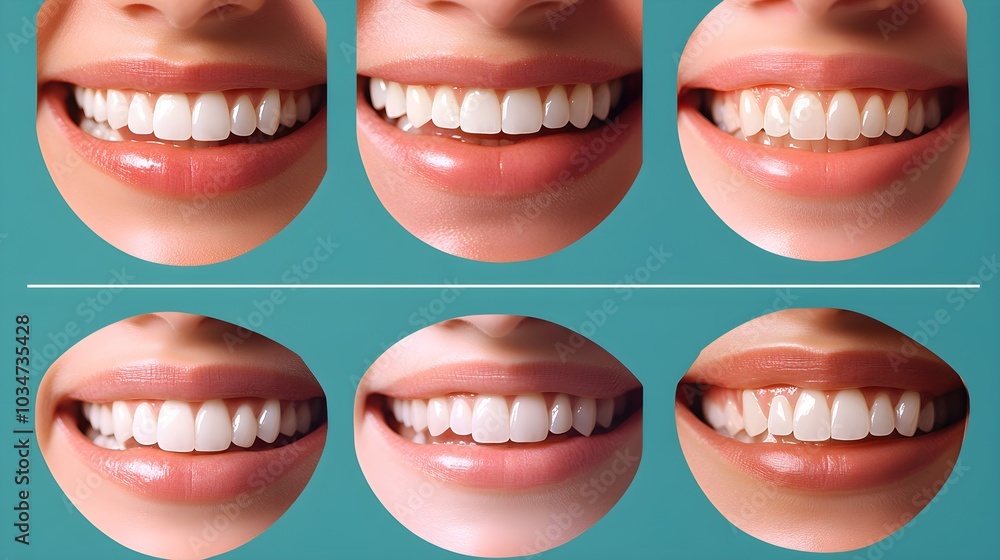 Develop an infographic showing the steps of a teeth whitening procedure ...