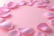 © Tho in your picture - Pink Rose Petals on a Soft Background - Romantic Floral Design