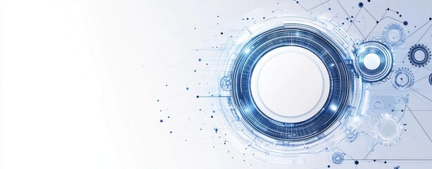 Abstract Technology Background