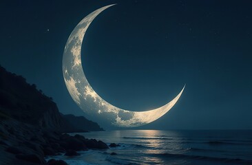 Wall Mural - crescent moon
