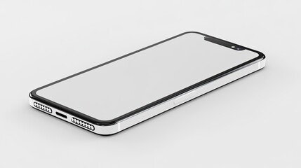 Modern Smartphone in Minimalistic Design