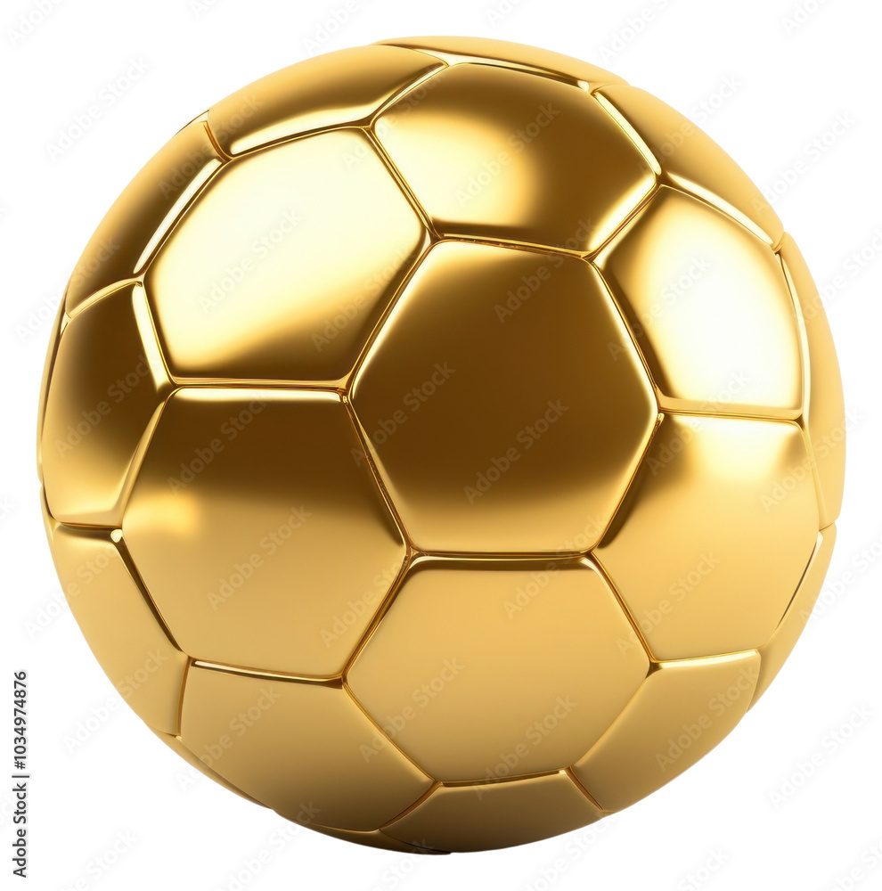 PNG A soccer ball football sports gold.