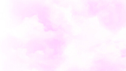 Wall Mural - beautiful white cloud on pink sky background.