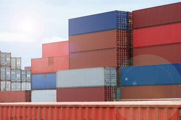 Container storage yard international trade perspective