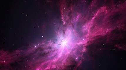 Wall Mural - pink universe light. galaxies sky in space planets and stars beauty of galaxy space exploration.