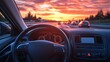 © Sandu - Sunset Commute on a Busy Highway