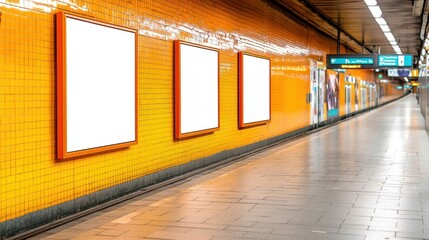 Poster - Empty advertising space