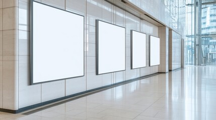 Aufkleber - Blank wall displays