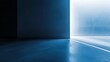 © Simon - Abstract Blue Lighting, Modern Art, Minimalist Design, Subtle Shadows