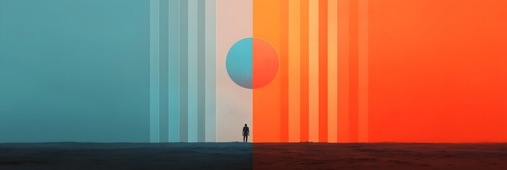 Aufkleber - Captivating Pixelated Gradient Abstraction with a Retro Gaming Aesthetic   Vibrant dynamic and visually striking digital art with a nostalgic futuristic feel