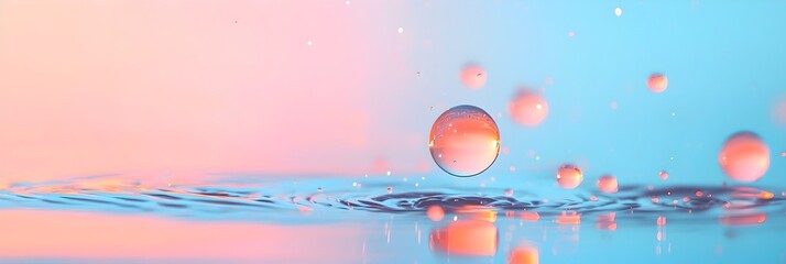 Leinwandbilder - Stunning holographic wave patterns in a vibrant spectrum of iridescent colors creating a captivating and futuristic digital backdrop or design element