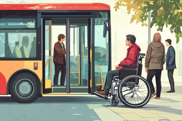 Inclusivity in public transportation: wheelchair accessibility on city bus