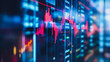 © Teeraphon - Abstract business smart city and charts and graphs with statistics to innovative analyze business potential and forecast future development of companies growth.