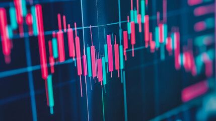 Abstract business  and charts and graphs with statistics to innovative analyze business potential and forecast future development of companies growth.