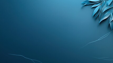 Wall Mural - a bold, dark blue background with soft highlights and a smooth finish, perfect for high-end or tech 