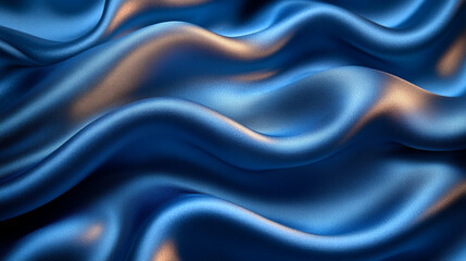 abstract blue background luxury cloth or liquid wave