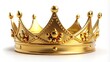 © RIPON - golden crown isolated on white background