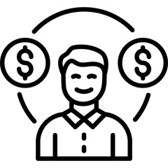 Poster - Cash flow Icon