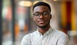 © nupam - Smart young african man, Generative AI