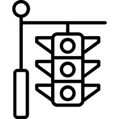 Sticker - Traffic Light Icon