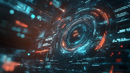 Abstract Background Science Technology. 