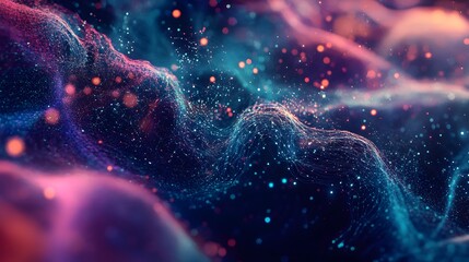 Abstract Background Science Technology. 
