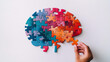 © Daniel - Brain Puzzle Solution  Connecting Ideas  Hand Solving   Creativity  Mind  Teamwork  Strate