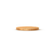 © backup16 - Wooden 3d podium on white background. Round stage display product. Empty circle stand pedestal of natural wood for luxury product presentation. Realistic modern vector illustration.