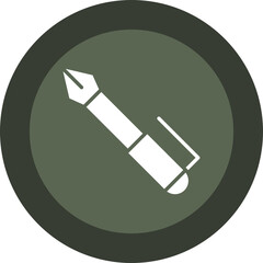 Poster - Fountain Pen Icon Design