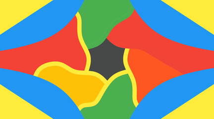 Wall Mural - abstract colorful background